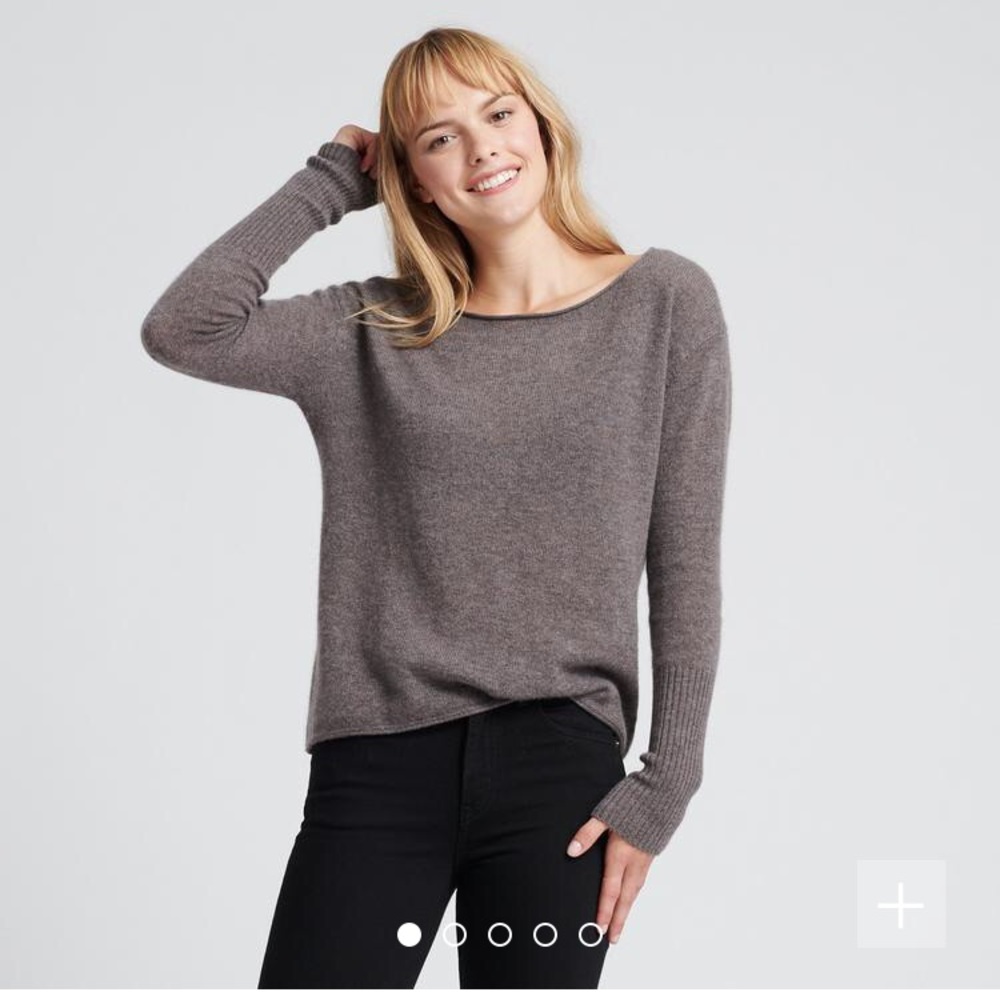 Naadam boatneck cashmere sweater